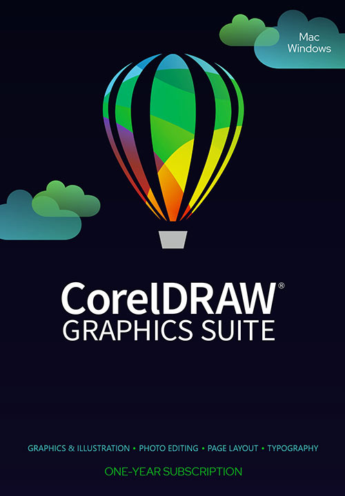 Corel - CorelDRAW Graphics Suite 365-Day Subscription