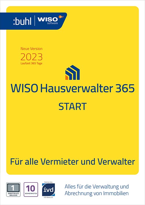 Buhl Data - WISO Hausverwalter 365 Start 2023