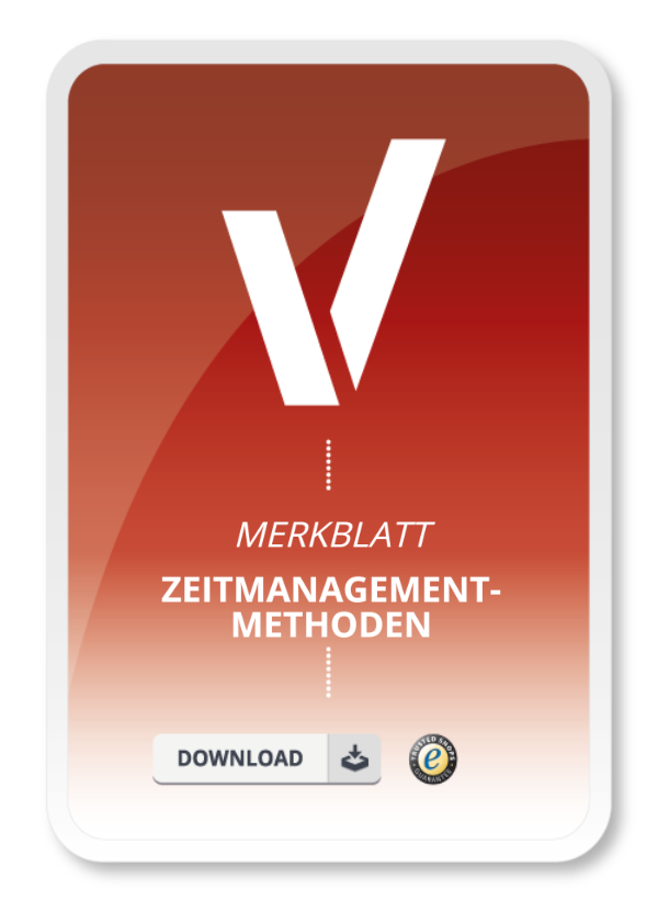 Merkblatt - Zeitmanagement-Methoden