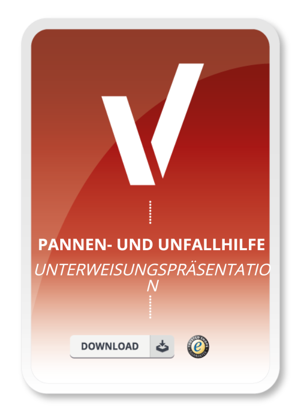 Unterweisungspräsentation - Pannen- und Unfallhilfe