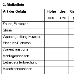 Checkliste - Risiko und Risikovorsorge – Bild 2
