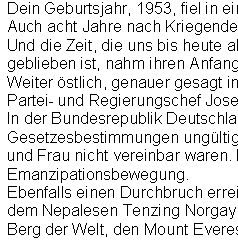 Geburtstagsrede - Jahrgang 1953 (weiblich) – Bild 2