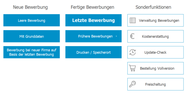 Bewerbungssoftware - Bewerbungsmaster 2026 (Demoversion)