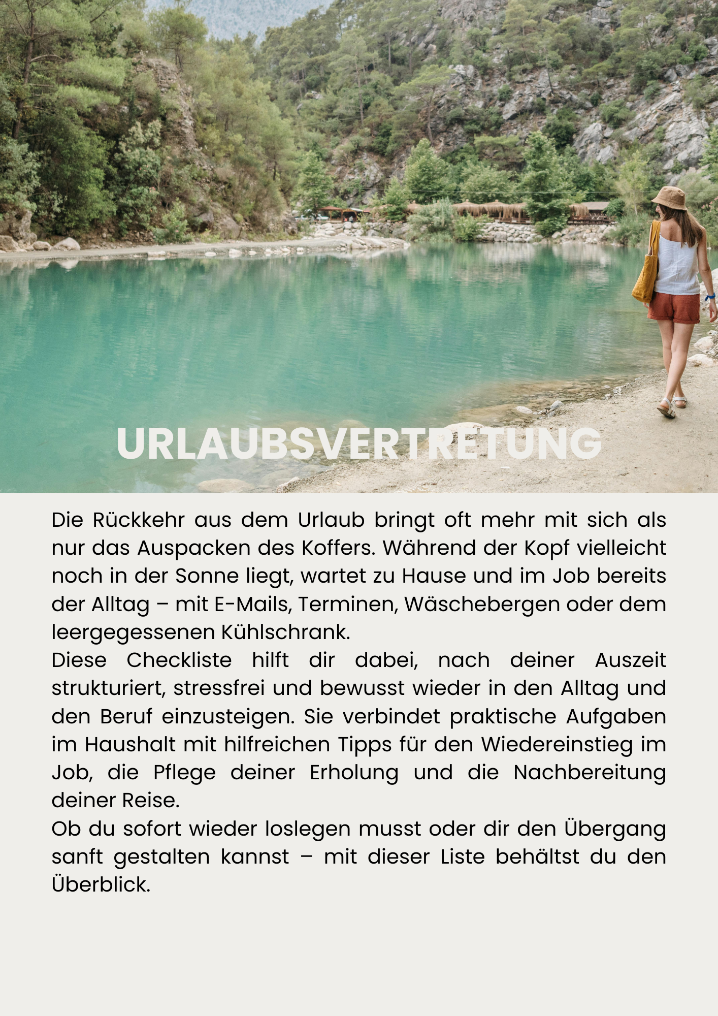 Checkliste - Zurück aus dem Urlaub – Bild 2