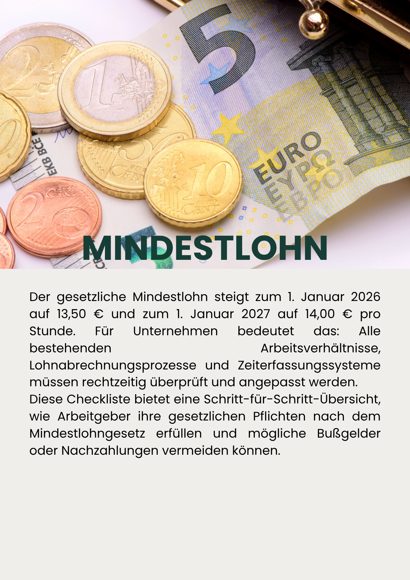 Checkliste Mindestlohnvorgaben – Bild 2